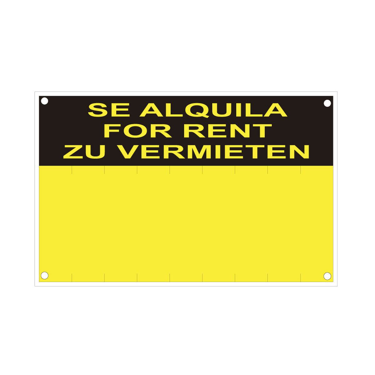 Insegna Normaluz Se vende/for sale/zu verkaufen PVC (45 x 45 x 70 cm)