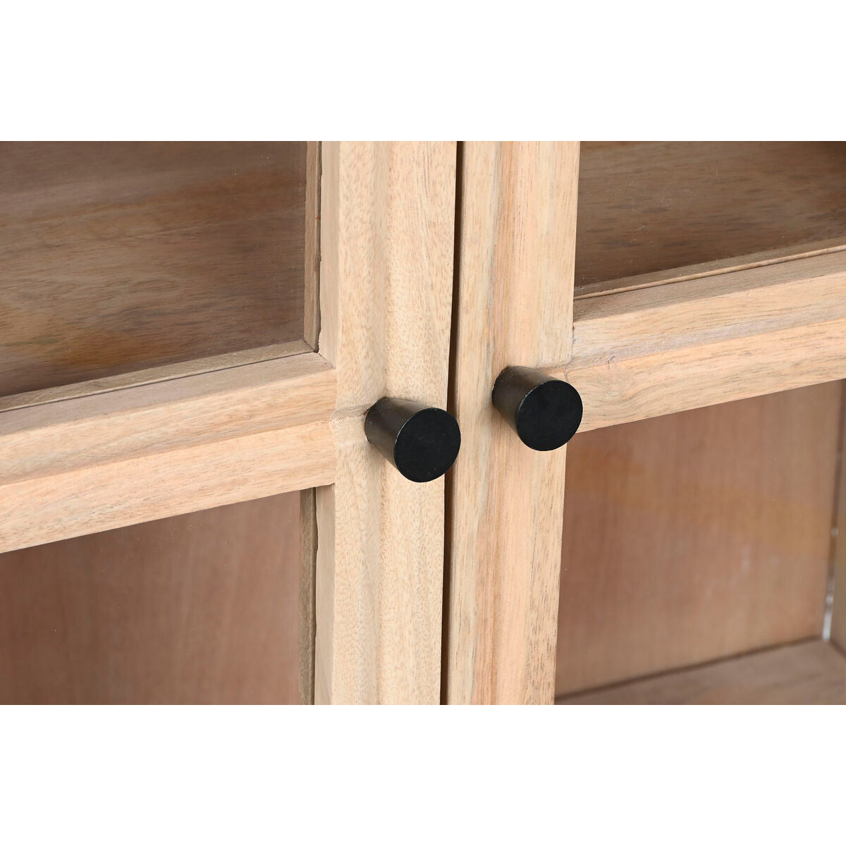 Stand Espositore Home ESPRIT Cristallo Legno di mango 80 x 40 x 177 cm