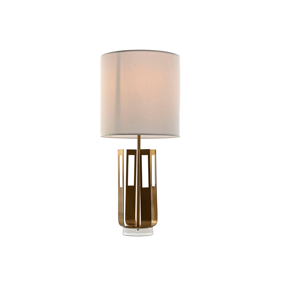 Lampada da tavolo Home ESPRIT Bianco Dorato Ferro 50 W 220 V 35 x 35 x 78 cm