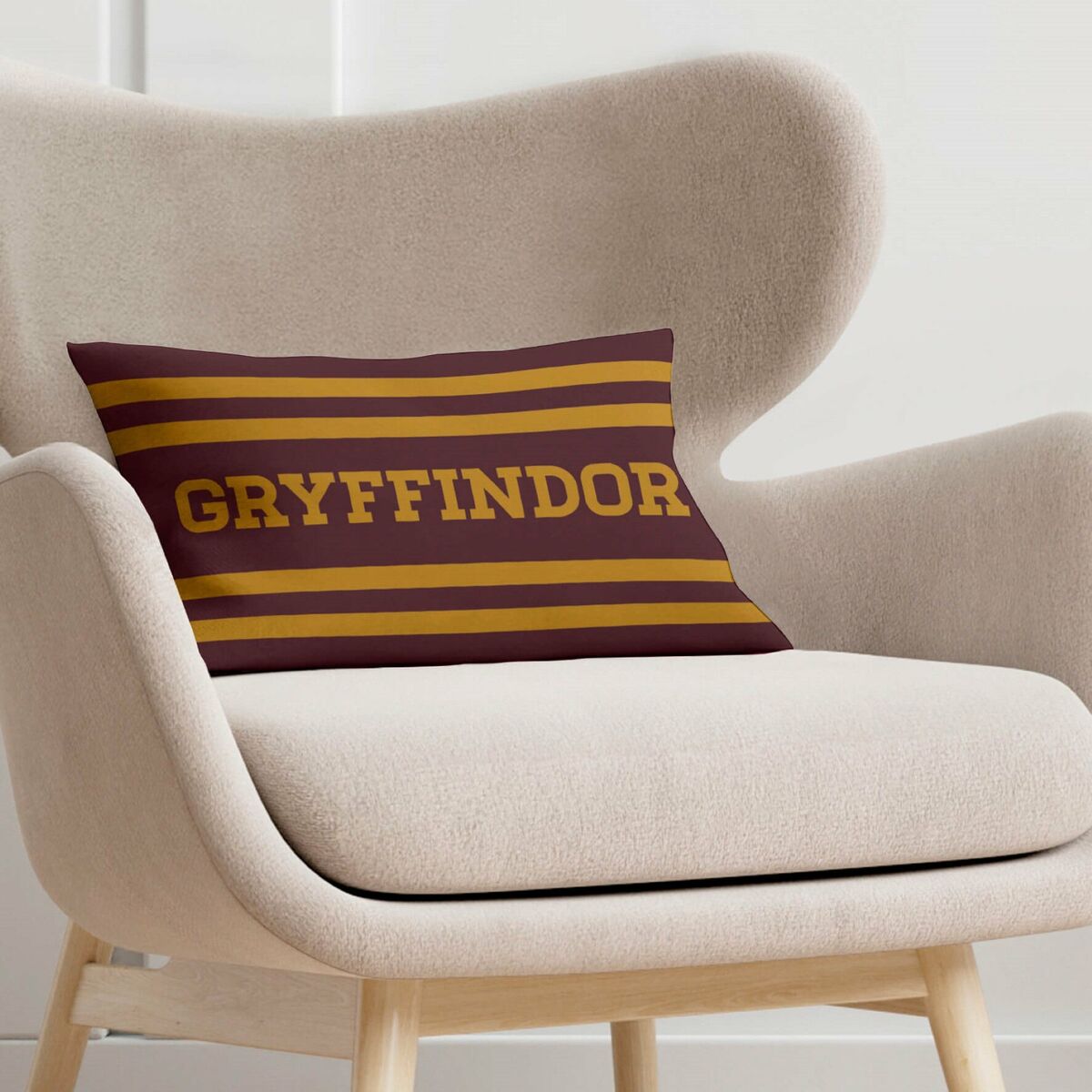 Fodera per cuscino Harry Potter Gryffindor House Bordeaux 30 x 50 cm