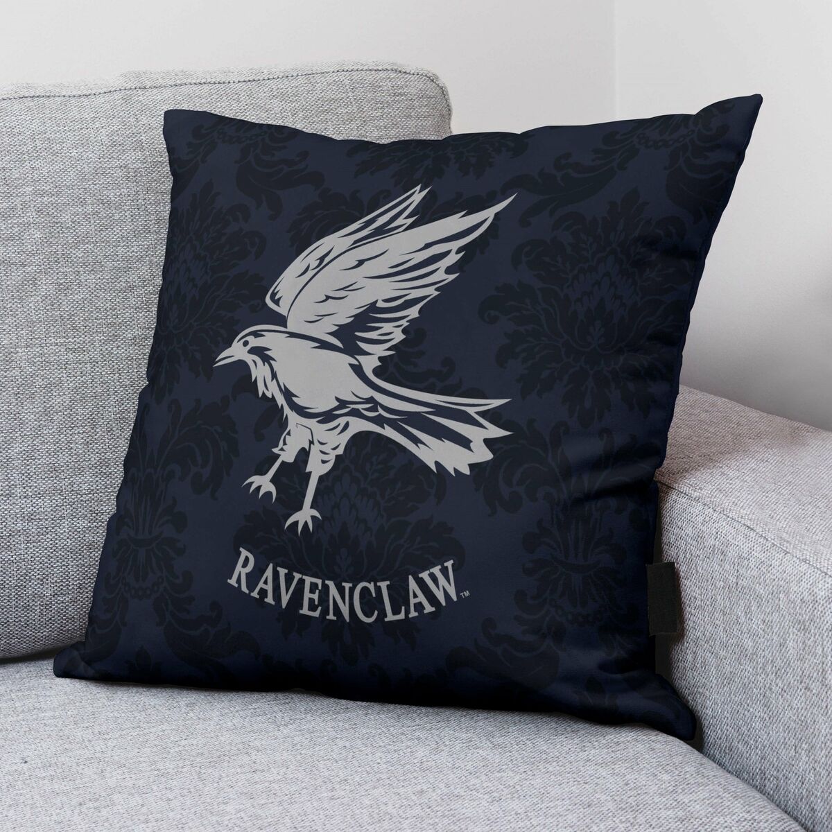 Fodera per cuscino Harry Potter Ravenclaw Nero Blu scuro 50 x 50 cm