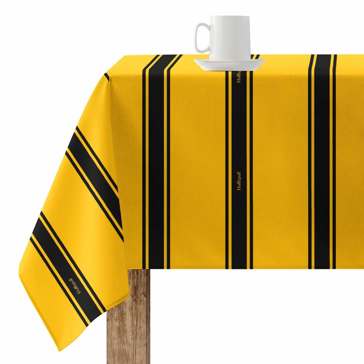 Tovaglia in resina antimacchia Harry Potter Hufflepuff 200 x 140 cm