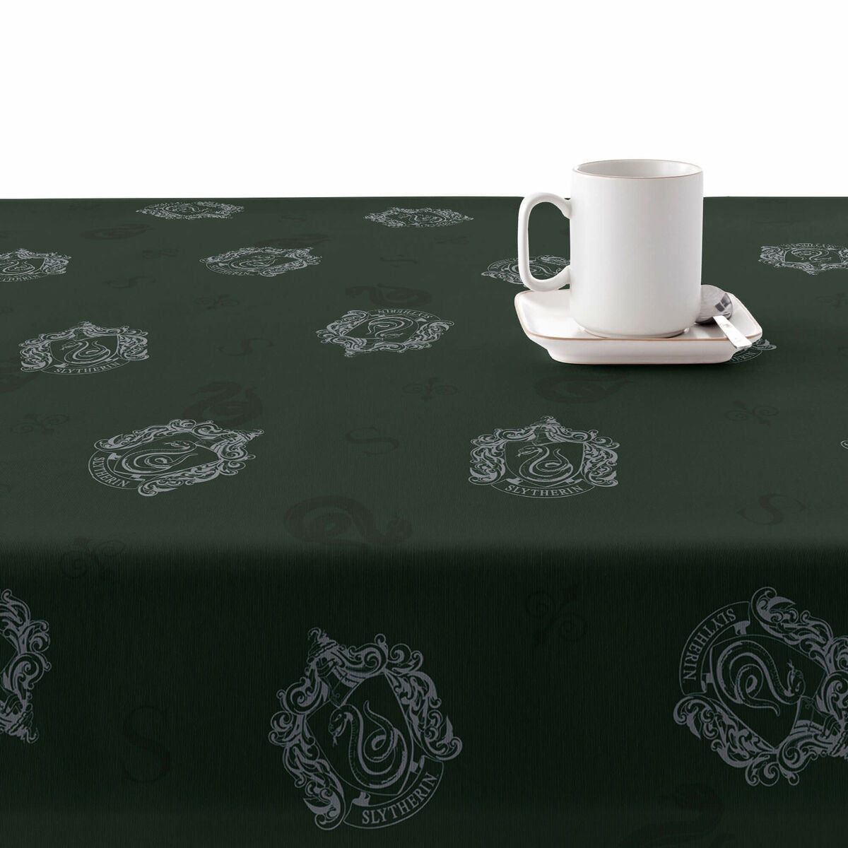 Tovaglia in resina antimacchia Harry Potter Slytherin 100 x 140 cm