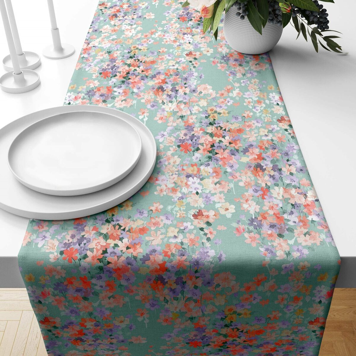 Runner da Tavolo Muaré 0120-363 Multicolore 45 x 140 cm