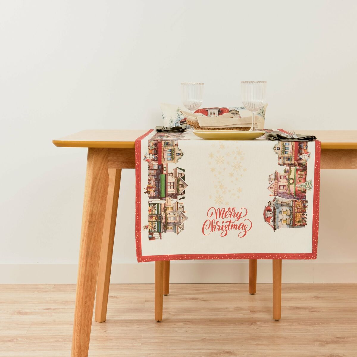Runner da Tavolo Mauré Christmas City 45 x 140 cm