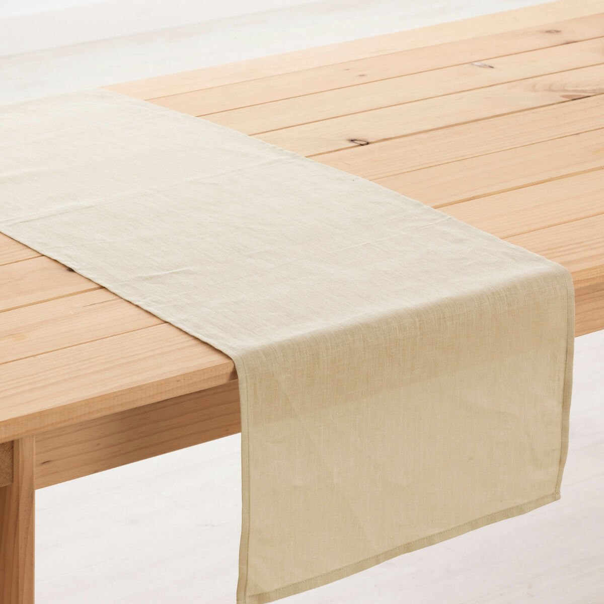 Runner da Tavolo Mauré Beige 45 x 140 cm