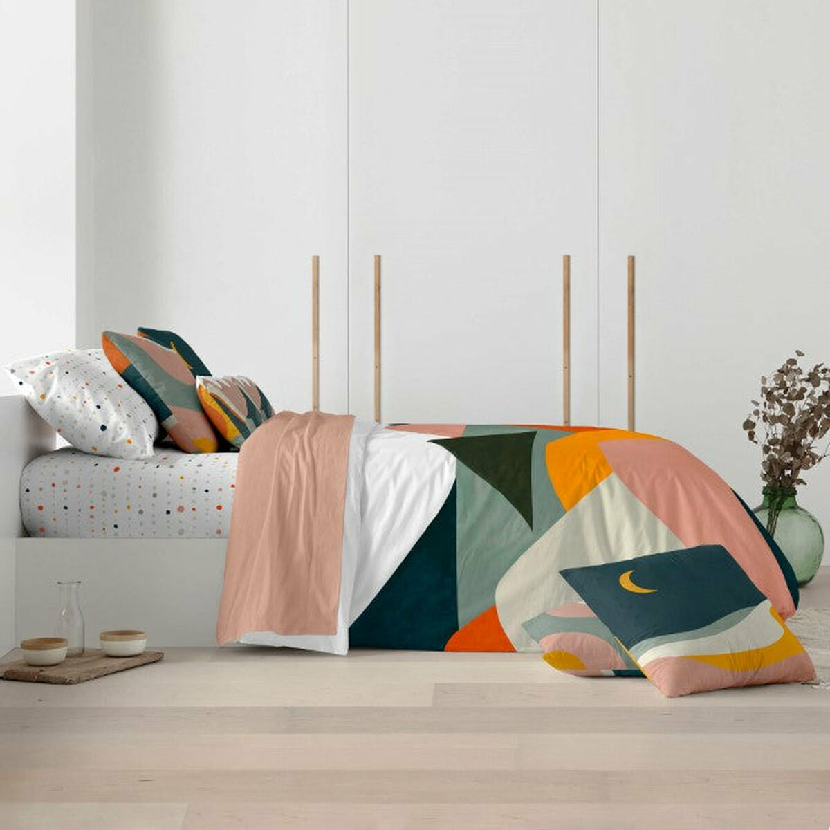 Copripiumino Decolores Sahara Multicolore 220 x 220 cm