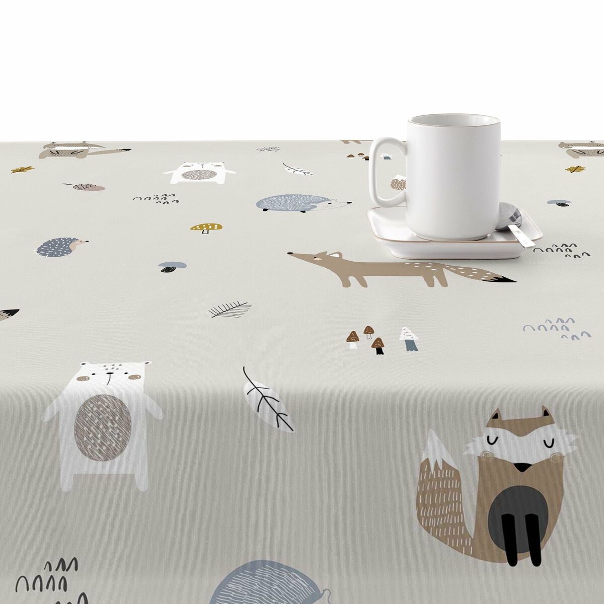 Tovaglia in resina antimacchia Belum Kenai 140 x 140 cm