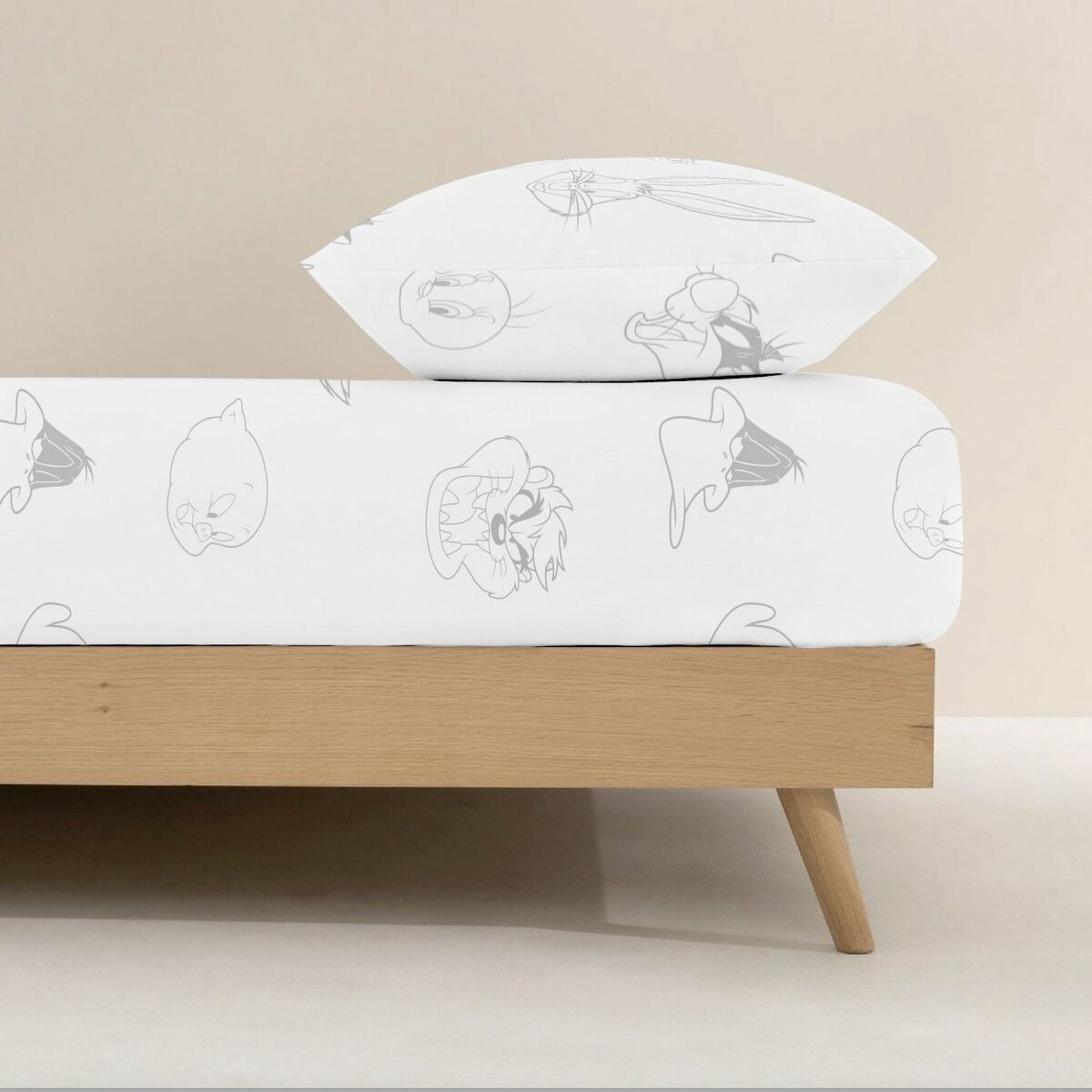 Lenzuolo con angoli Looney Tunes 180 x 200 cm