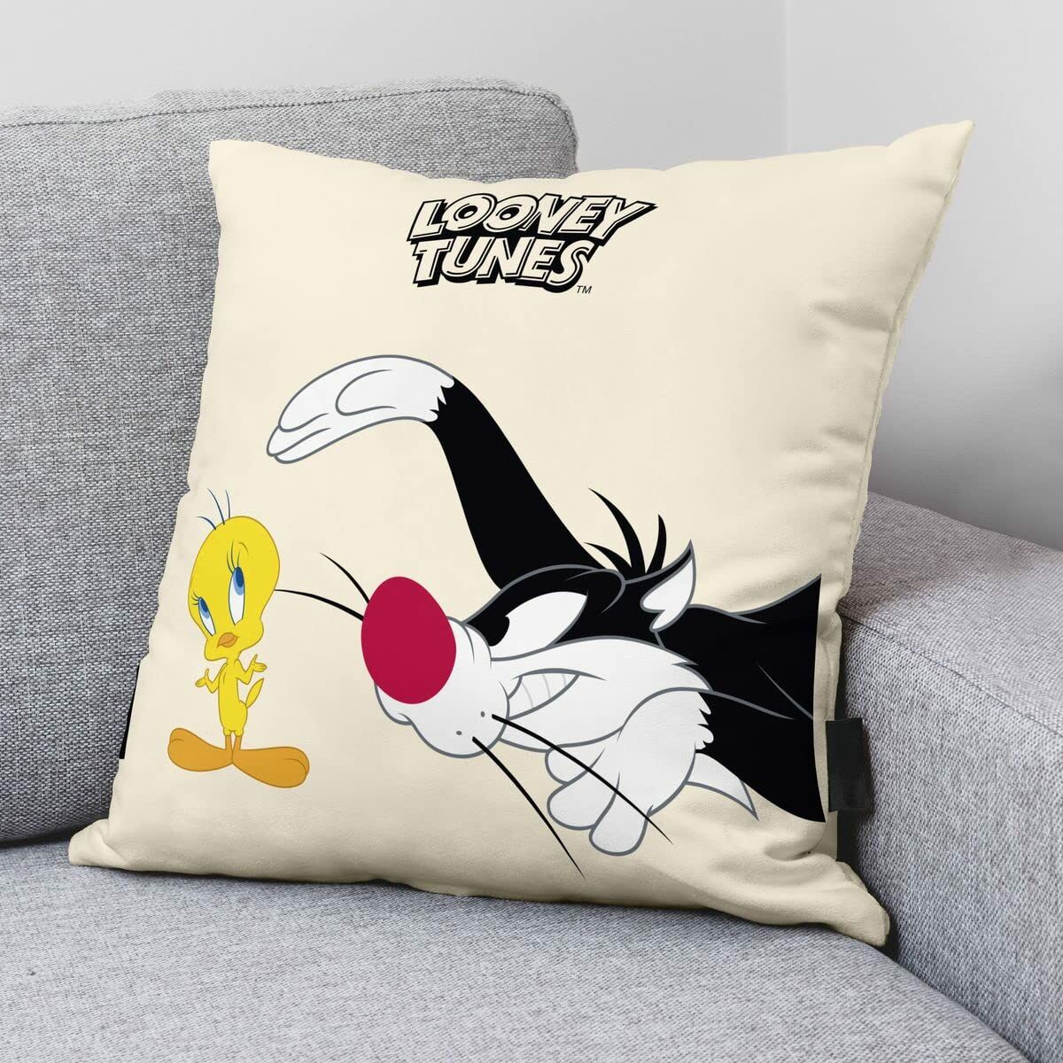 Fodera per cuscino Looney Tunes 45 x 45 cm