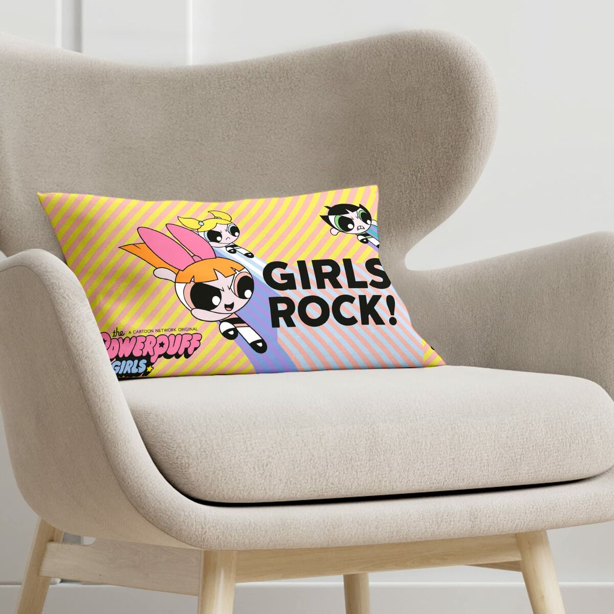 Fodera per cuscino Powerpuff Girls 30 x 50 cm