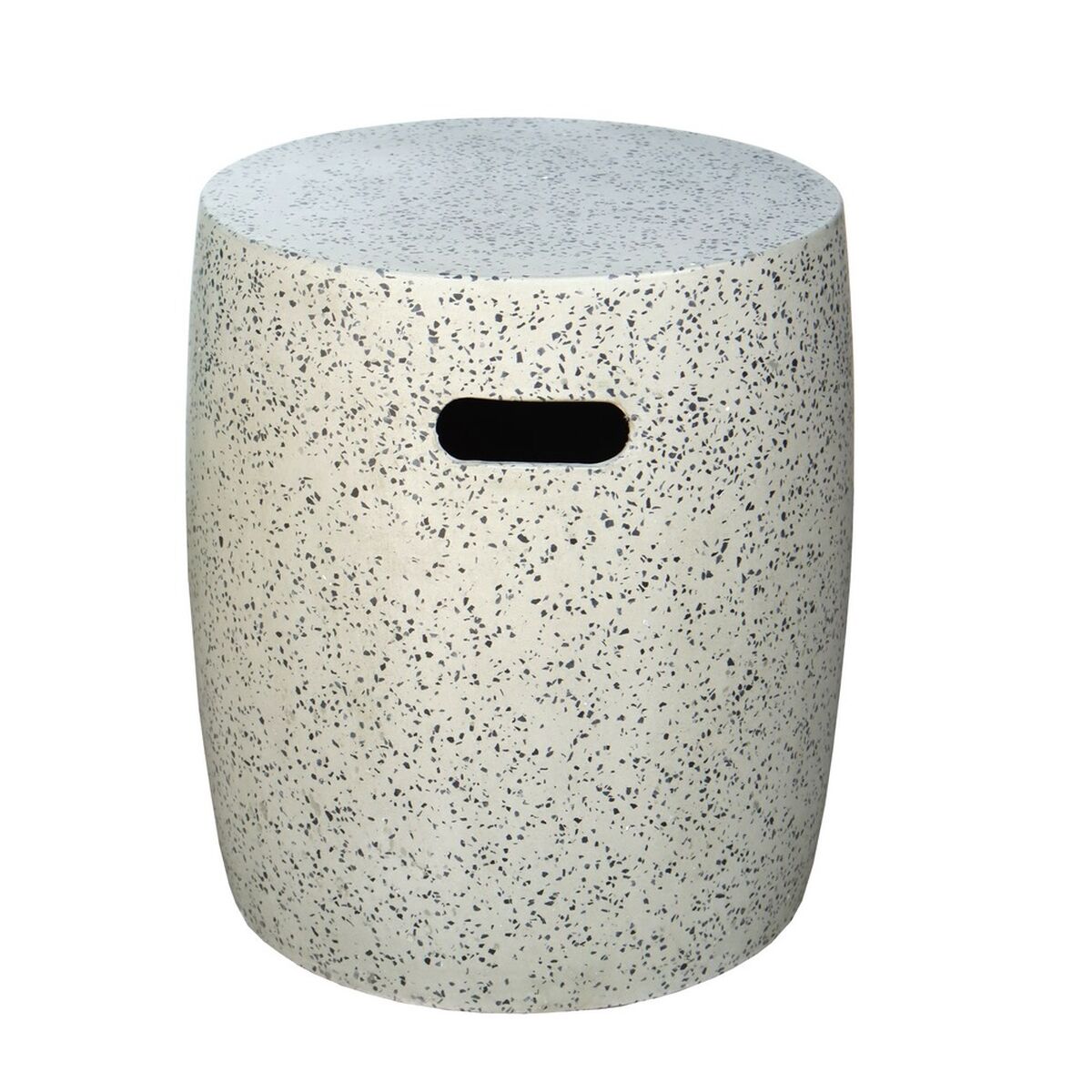 Sgabello Terrazzo Nero 40 x 40 x 45 cm