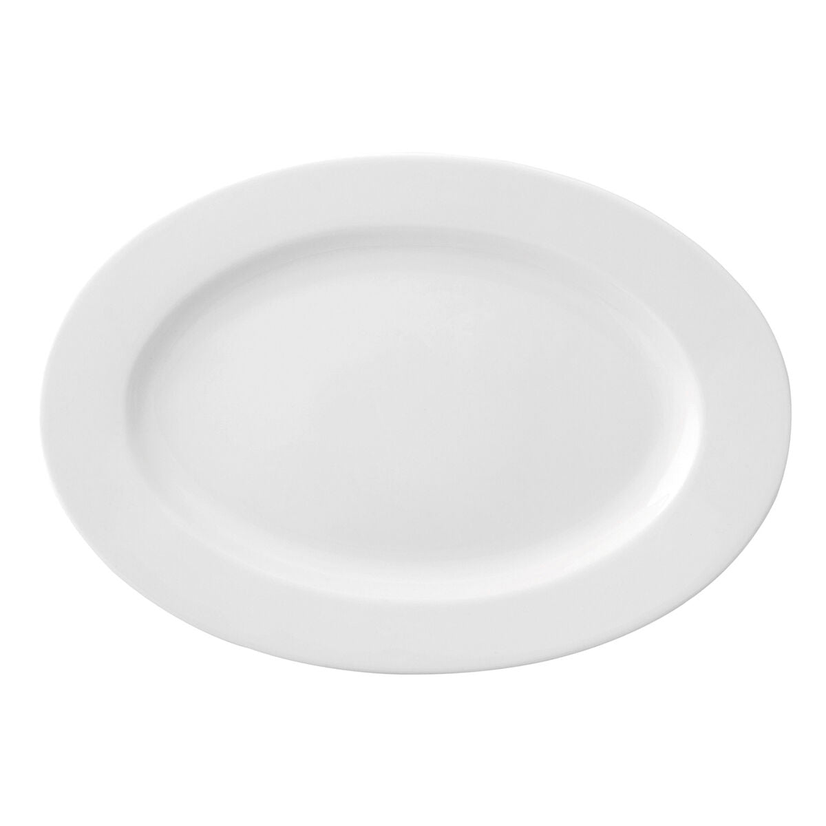 Piatto da pranzo Ariane Prime Ovale Bianco Ceramica 22 x 20 cm (12 Unità)