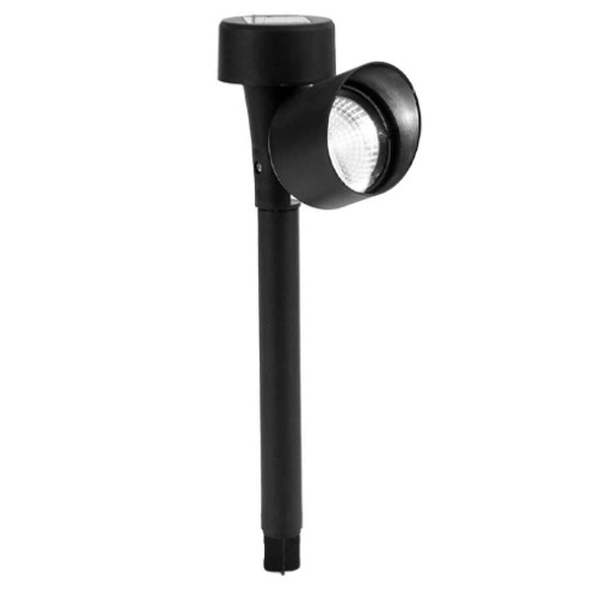 Lampada ad energia solare Nero polipropilene 12 x 26 x 5,5 cm (24 Unità)