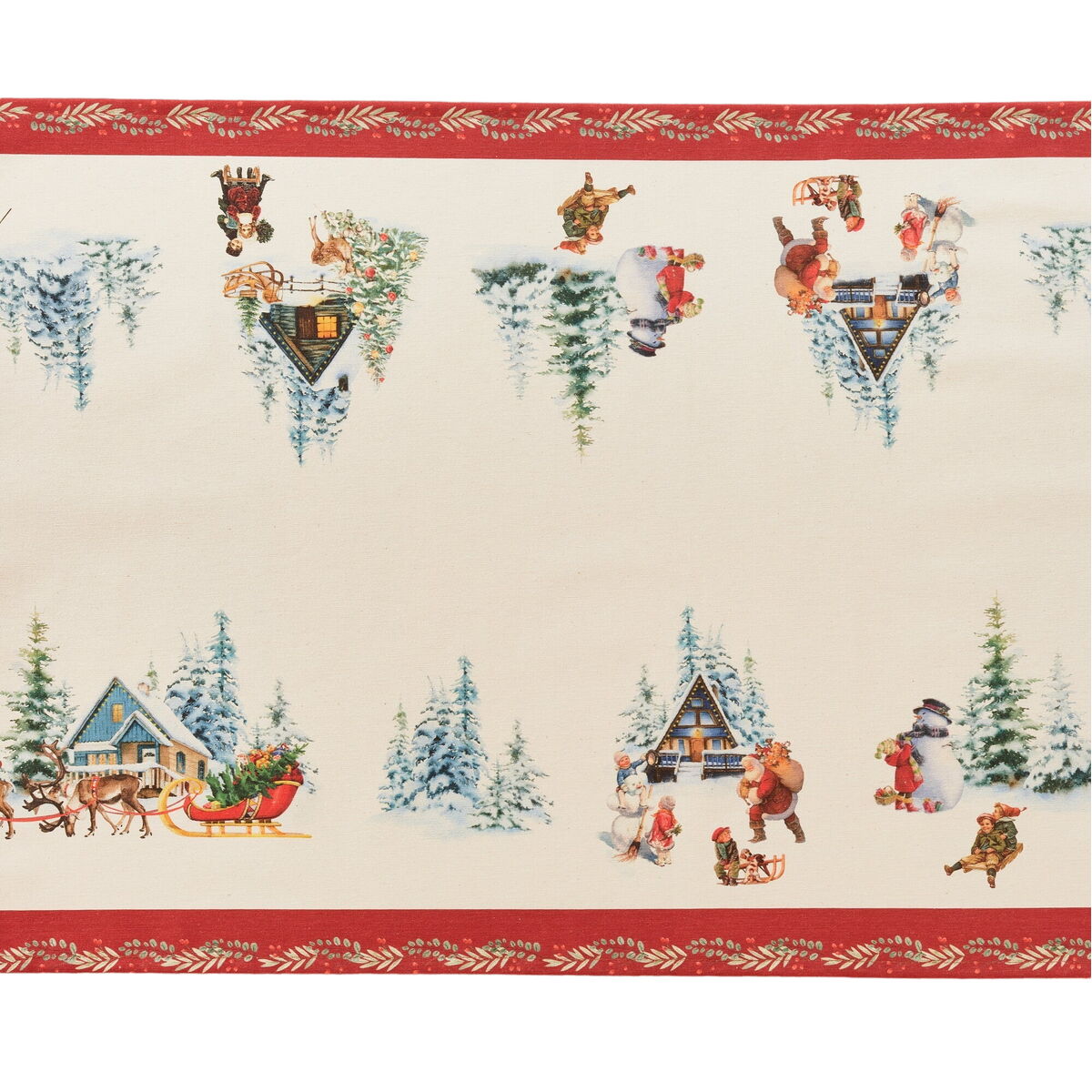 Runner da Tavolo Mauré Christmas Landscape 45 x 140 cm