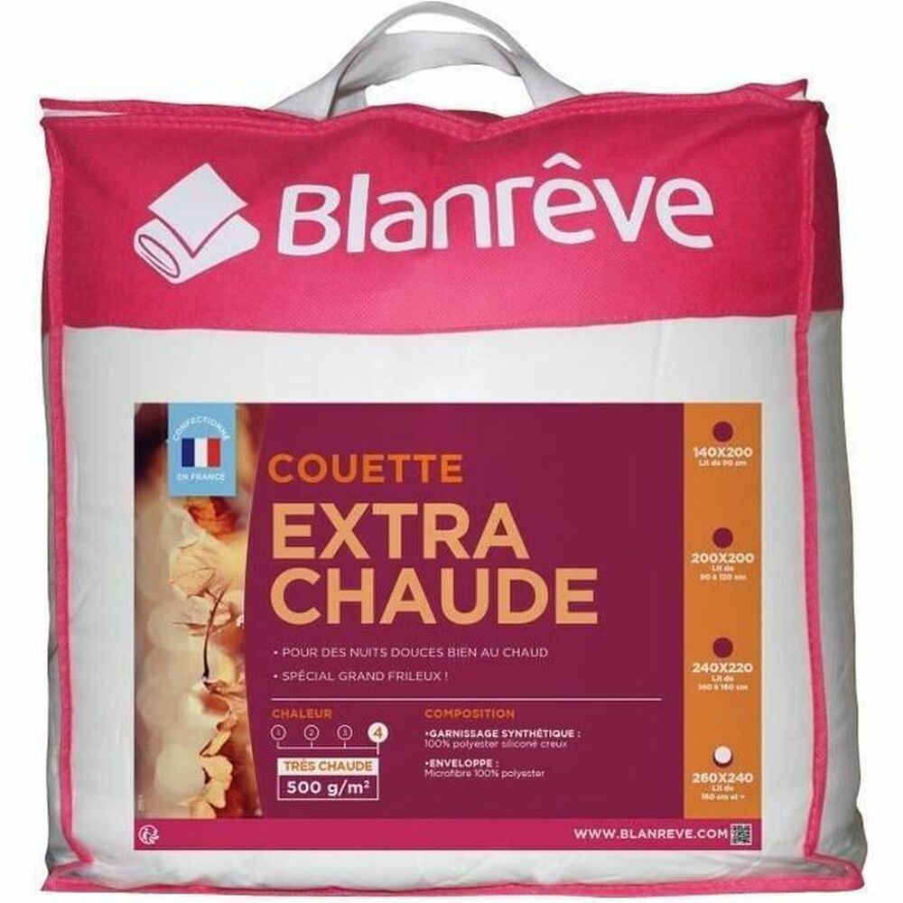 Piumino Letto Blanreve 500 g/m² Bianco 240 x 260 cm