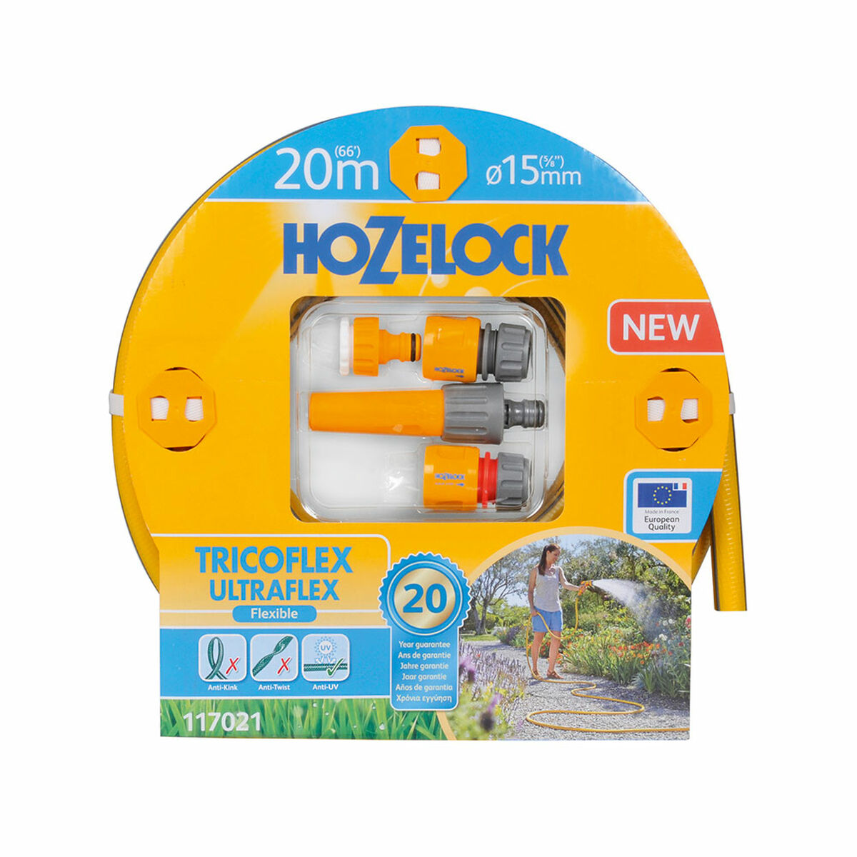 Pompa Hozelock tricoflex ultraflex Ø 15 mm (20 m)