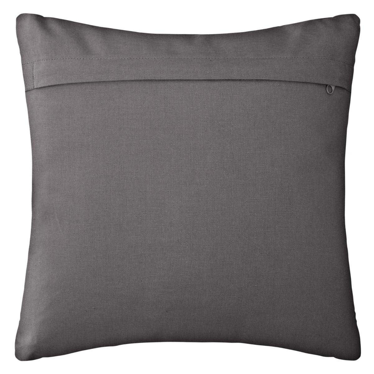 Cuscino Atmosphera Otto Grigio Cotone (38 x 38 cm)