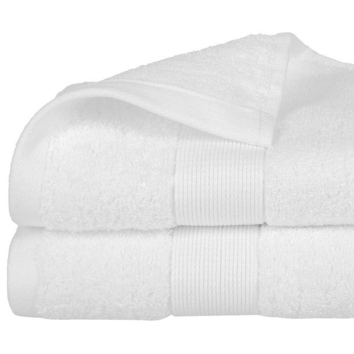 Telo da bagno Atmosphera Cotone Bianco 450 g/m² (50 x 90 cm)