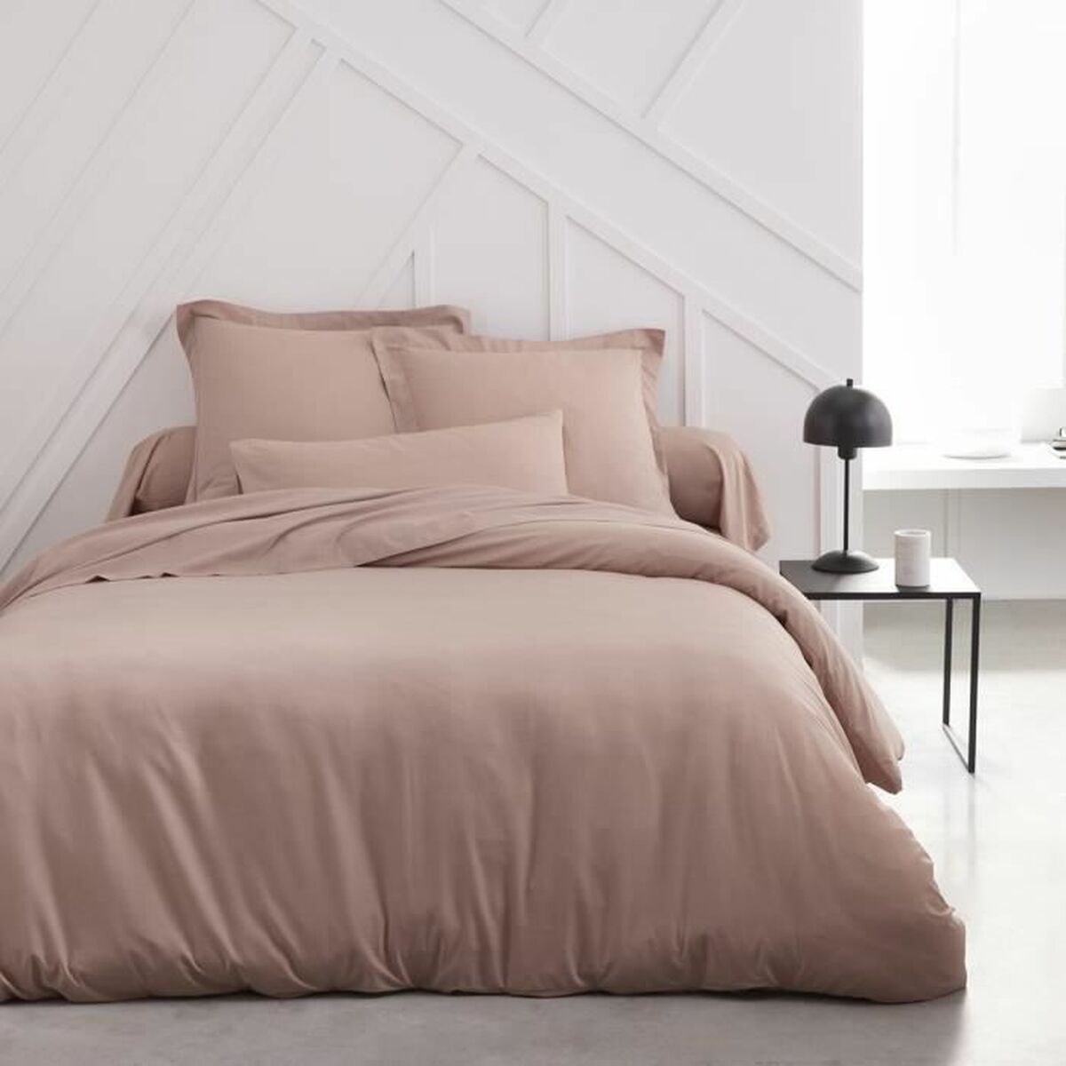 Lenzuolo con angoli aderenti TODAY Essential Rosa chiaro 140 x 190 cm