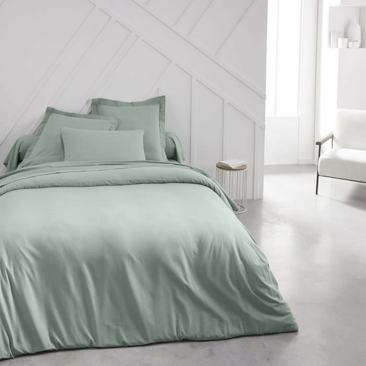 Lenzuolo con angoli aderenti TODAY Essential Verde Chiaro 160 x 200 cm