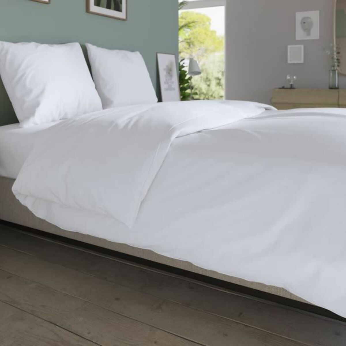 Copripiumino DODO Antibatterico Bianco 260 x 240 cm
