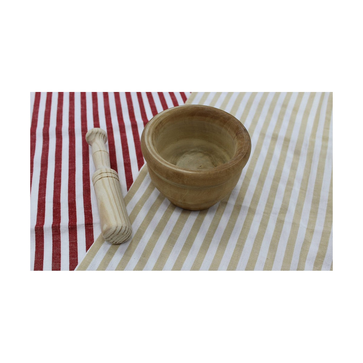 Mortaio Fackelmann Legno 14 cm