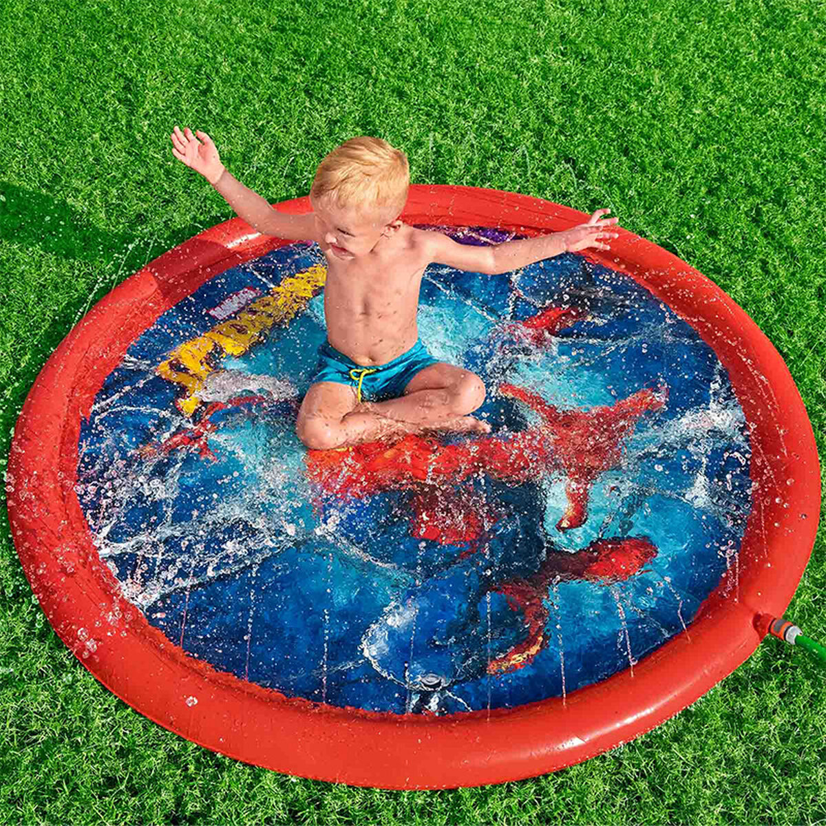 Giocattolo Spruzzatore d'Acqua Bestway Spiderman Ø 165 cm Plastica
