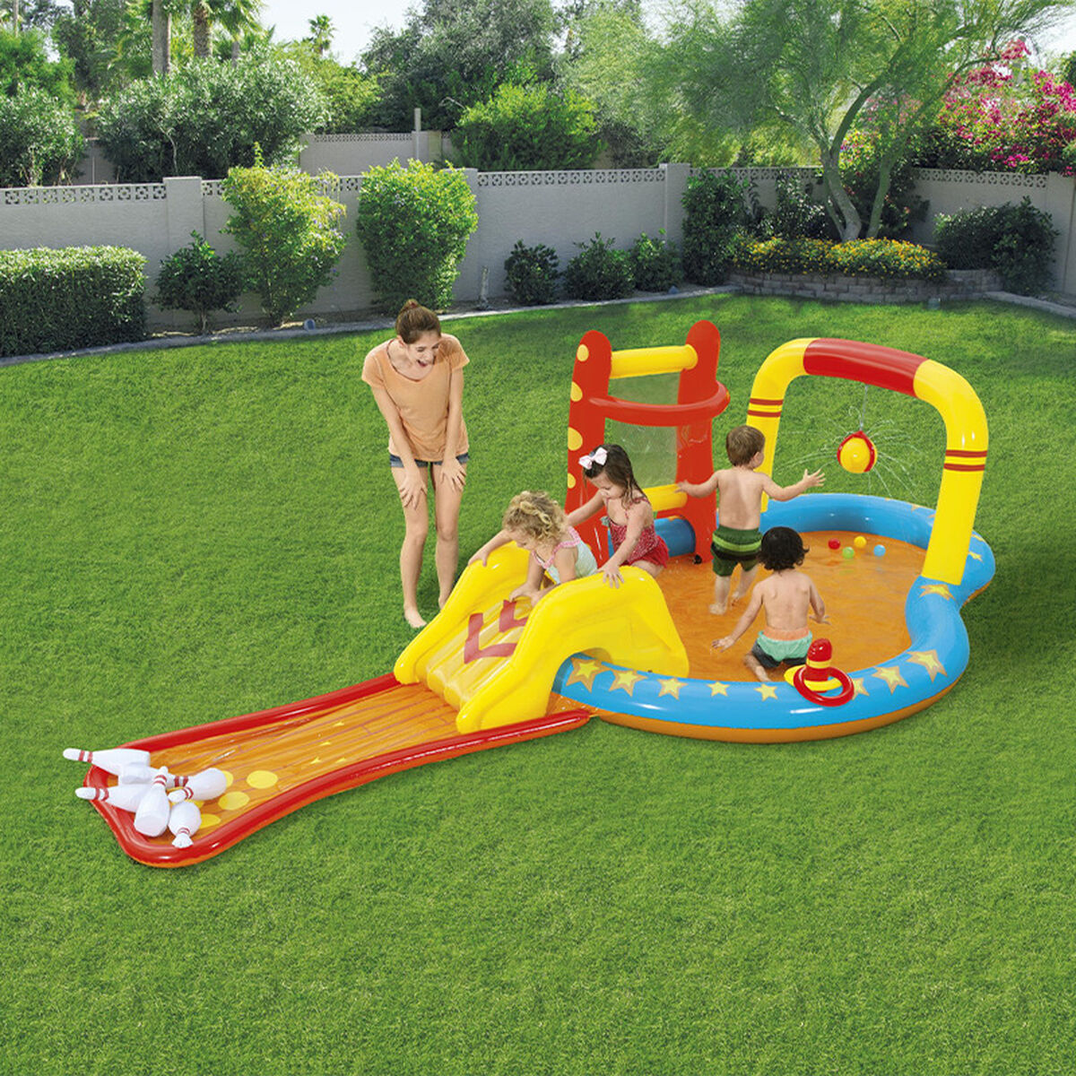 Piscina per bambini Bestway Parco giochi 435 x 213 x 117 cm