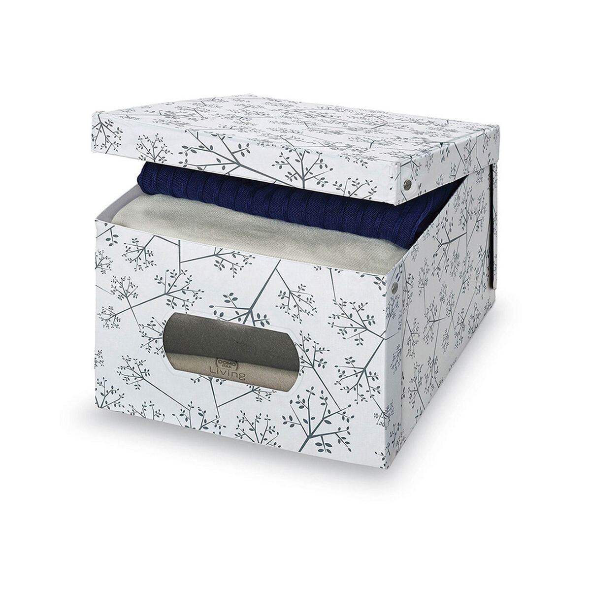 Scatola Multiuso Domopak Living 916060 Bianco (39 x 50 x 24 cm)