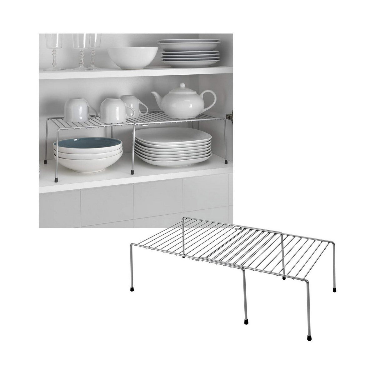 Mensole Metaltex Adapto Metallo (57/33 x 24 x 15 cm)