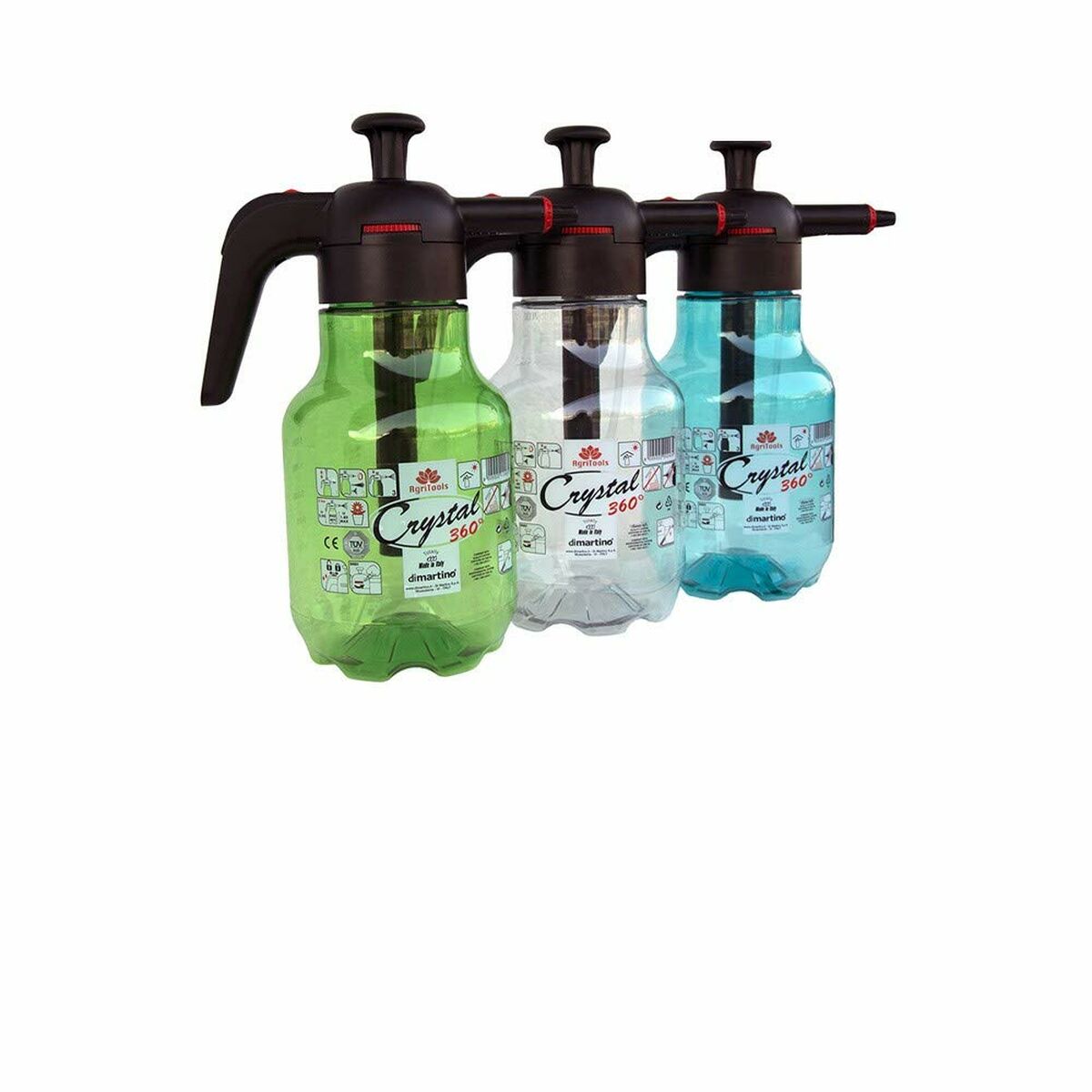 Spray a Pressione da Giardino Di Martino crystal 360 (2 L)