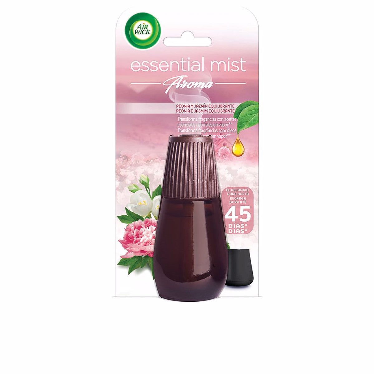 Ricambi Per Diffusore Per Ambienti Air Wick Essential Mist Gelsomino Peonia (20 ml)