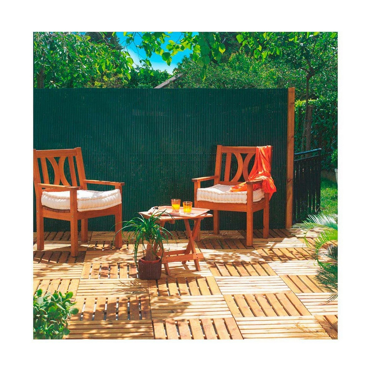 Siepe Nortene Plasticane Ovale 1 x 3 m Verde PVC