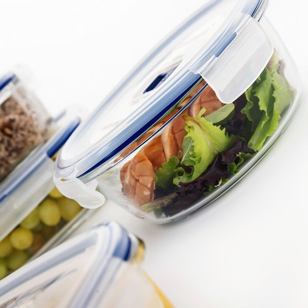 Set di scatole porta pranzo Luminarc Pure Box Active (7 pezzi) Vetro (7 pezzi)
