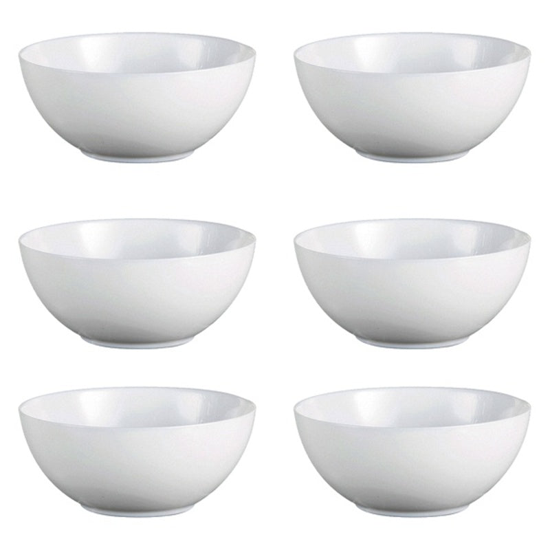 Set di Ciotole Luminarc Diwali Bianco Vetro (18 cm) (6 pezzi)