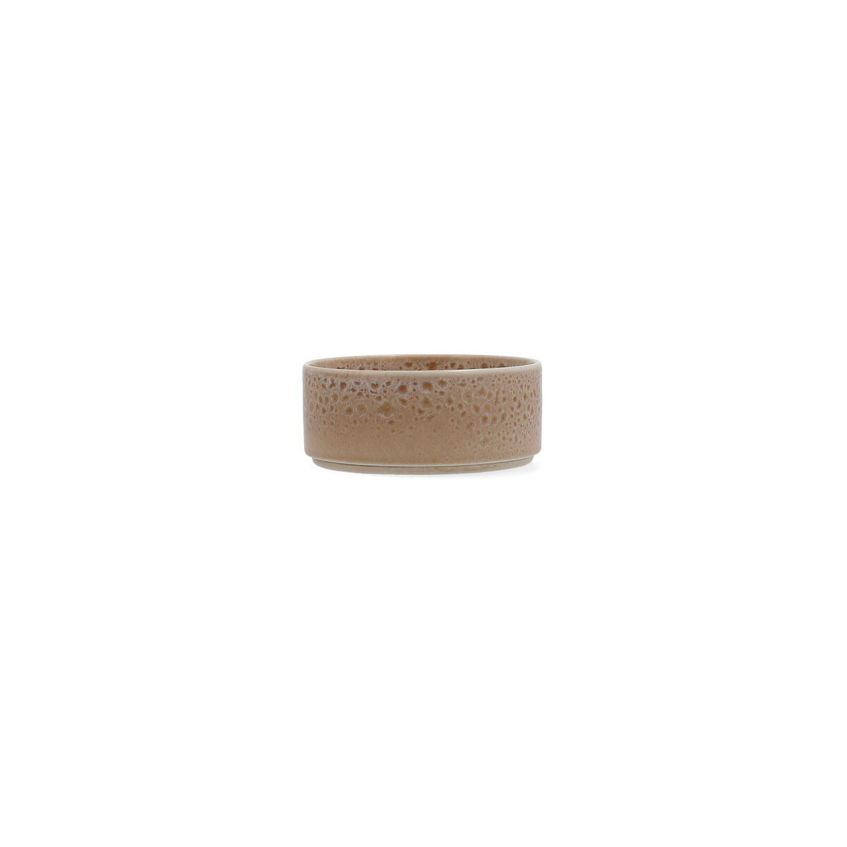 Ciotola Ariane Porous Ceramica Beige 12 cm (12 Unità)