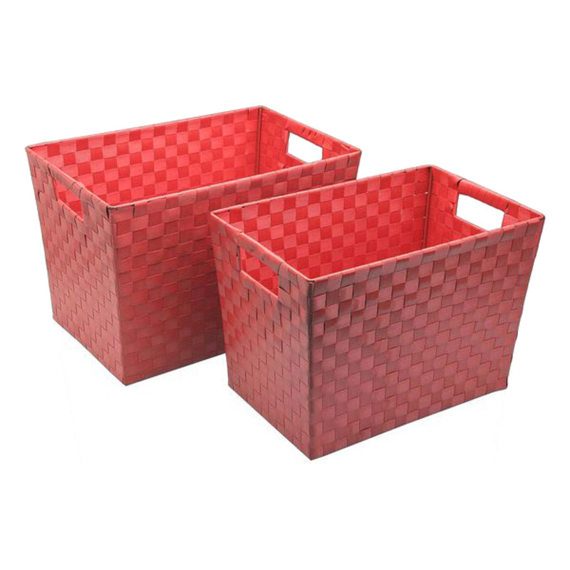 Cestino Multiuso Versa Rocha polipropilene (21,5 x 33 cm) (21,5 x 22,5 x 33 cm) (2 Pezzi)