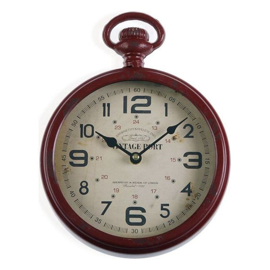 Orologio da Parete Versa Metallo (28 x 5 x 22 cm)