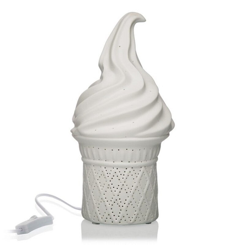 Lampada da tavolo Versa Ice Cream 25W Porcellana (13,7 x 27 x 13,7 cm)
