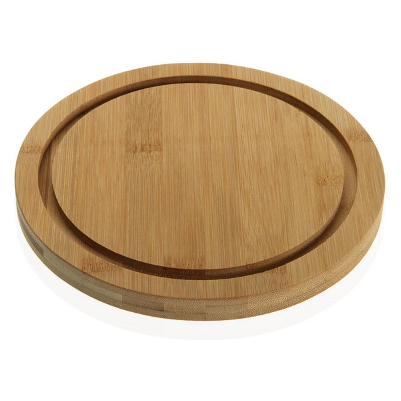 Piatto per Formaggio Versa Bambù polistirene Legno MDF (Ø 10 cm)