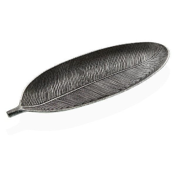 Centrotavola Foglio Piccolo Legno MDF (14 x 3 x 40,5 cm)