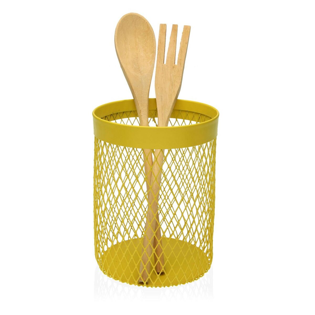 Contenitore per Utensili da Cucina Versa Giallo (11,5 x 15,5 x 11,5 cm)
