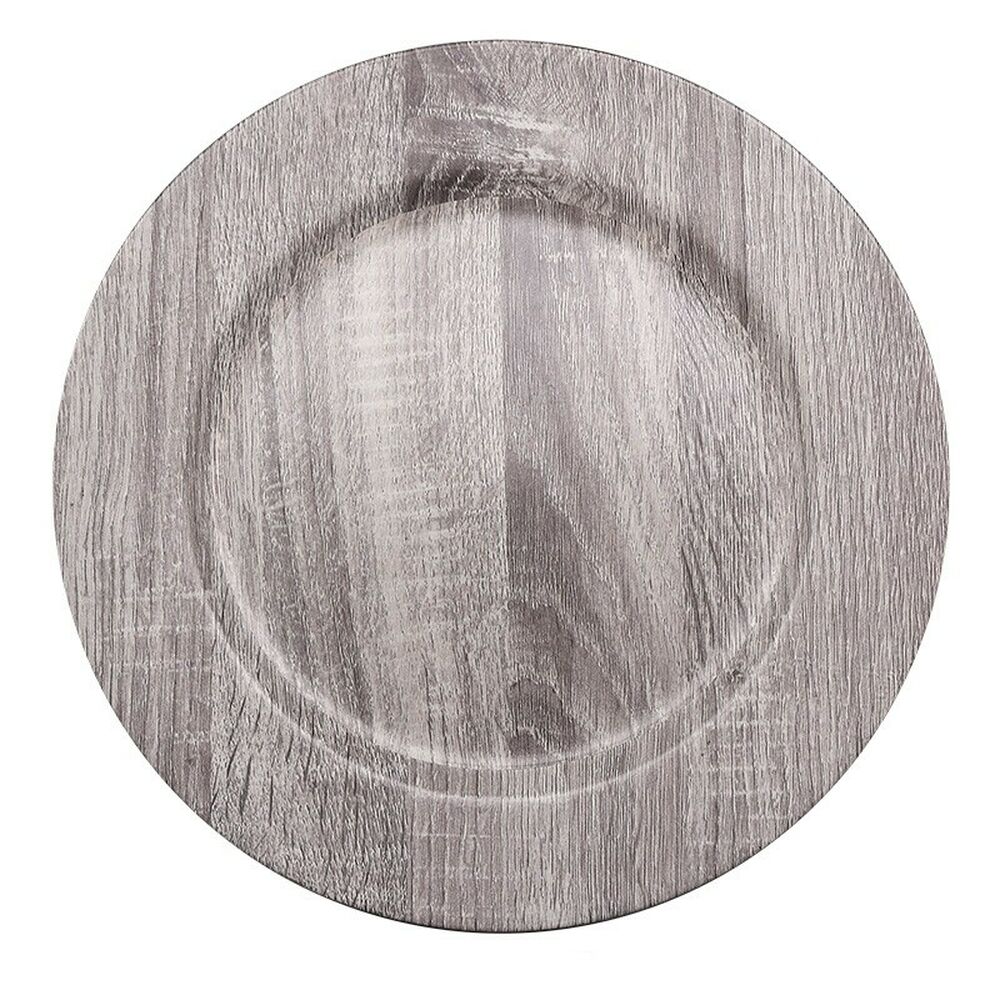 Sotto Piatto Versa Grigio Bambù polipropilene (33 x 33 cm)