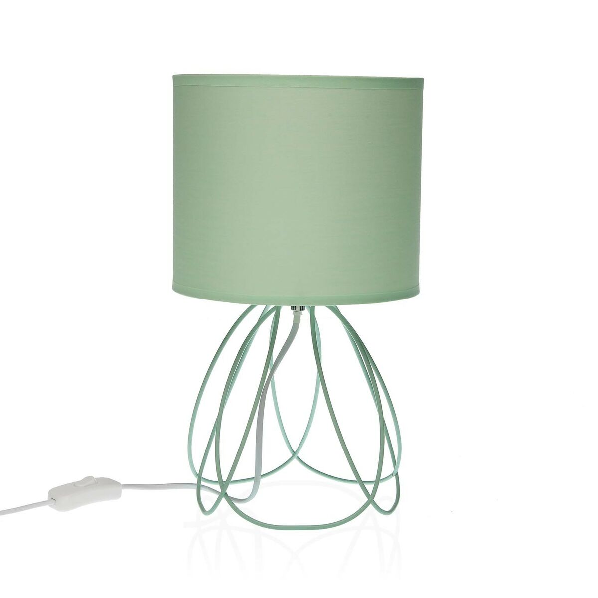 Lampada da tavolo Versa Mila Rosso 20 x 36 cm Metallo