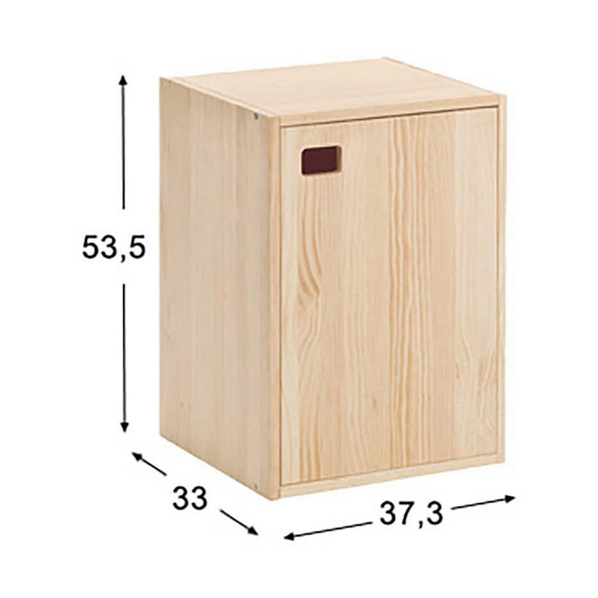 Armadio scarpiera Astigarraga Marrone Pino (37,3 x 33 x 53,5 cm)