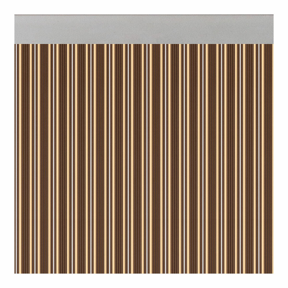 Tenda Acudam Ferrara Porte Marrone Esterno Avorio Opaco (90 x 210 cm)