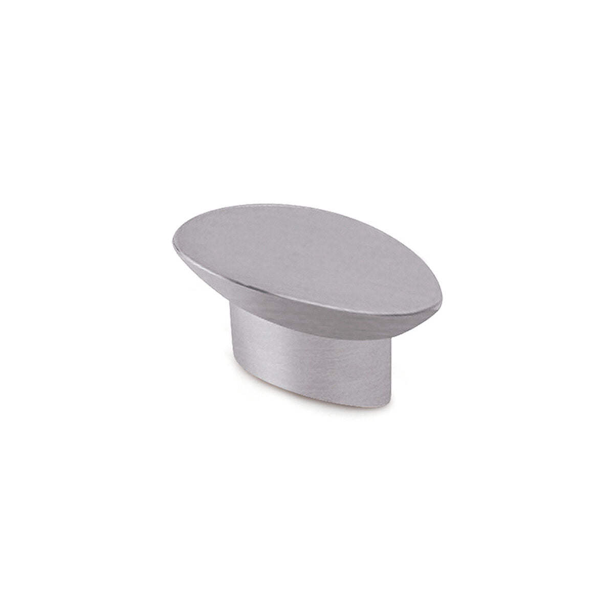 Pomo Rei 743 Mat Argentato Metallo 4 Unità (41 x 19 mm)