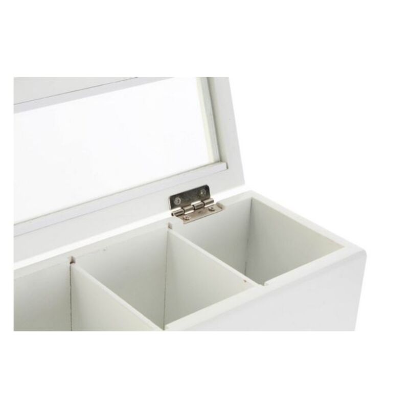 Scatola per Infusioni DKD Home Decor Legno MDF (26 x 9 x 9 cm)