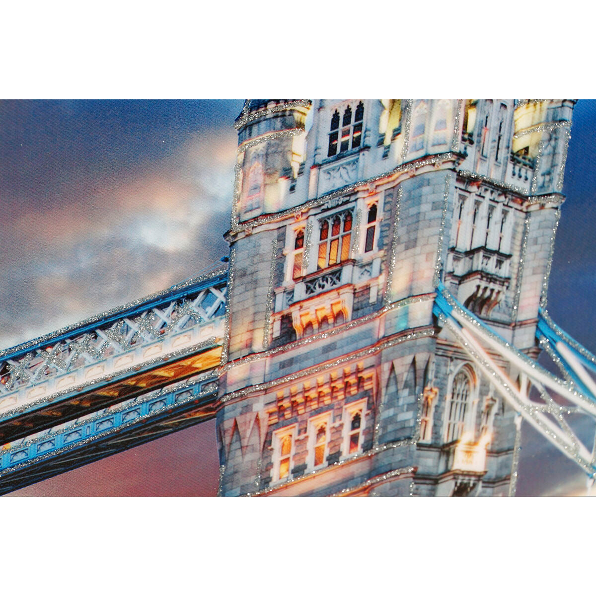 Tela DKD Home Decor Londra (90 x 2.5 x 60 cm) (2 Unità)